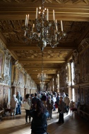 inside the chateau Fountainbleu