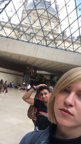 Trying to figure out how to actually get into the Louvre