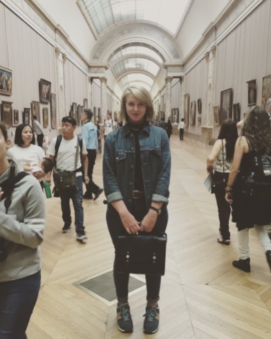 In the Louvre. I was in love.