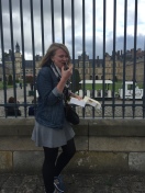 eating éclairs outside a chateau in france can officially be checked off my bucket list..