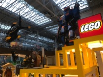 I was impressed by the dedication of the lego store.