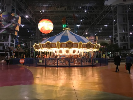 the carosel in the mall of america.